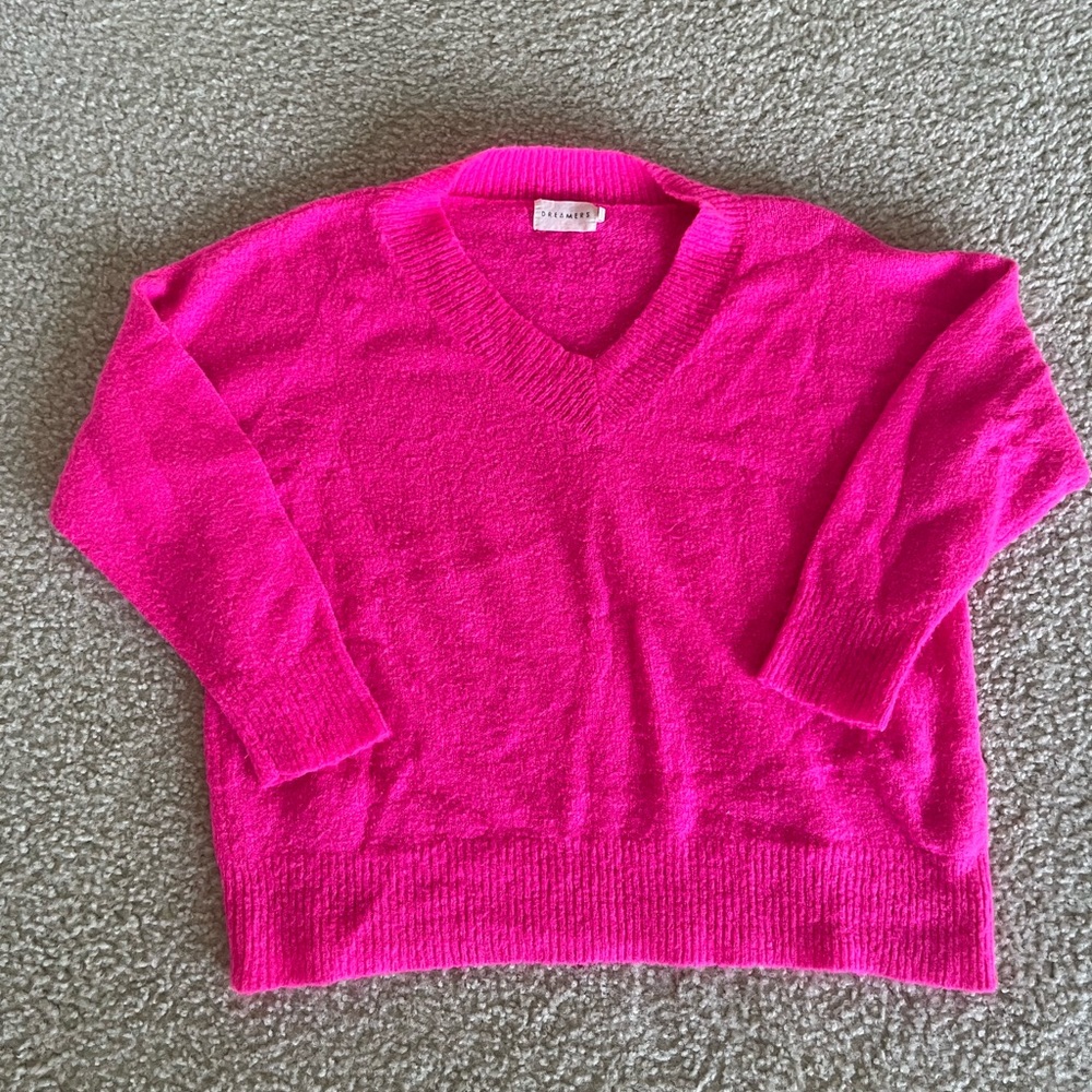 Dreamers Pink Medium Sweater